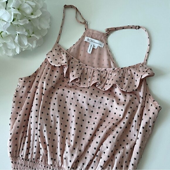 BCBGeneration Star print Pink Pocket Dress - Picture 7 of 9